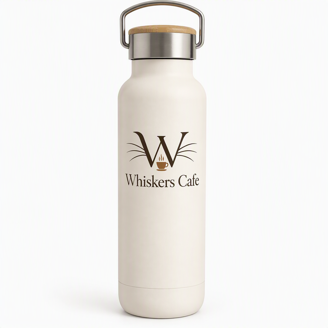Bamboo-Cap Water Bottle